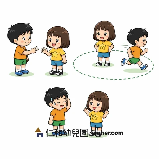 アクティビティ 1-20: ぐるぐる周回ランじゃんけん