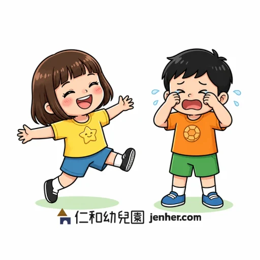 アクティビティ 1-22: 笑い顔＆泣き顔じゃんけん