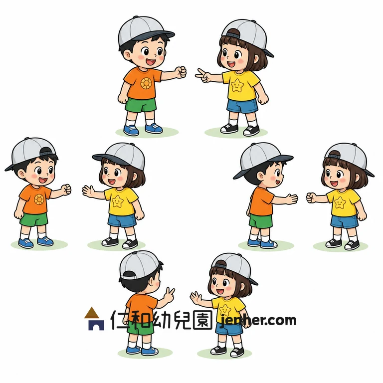 1-7 轉帽子猜拳遊戲，贏一次轉90度，先轉四次者赢