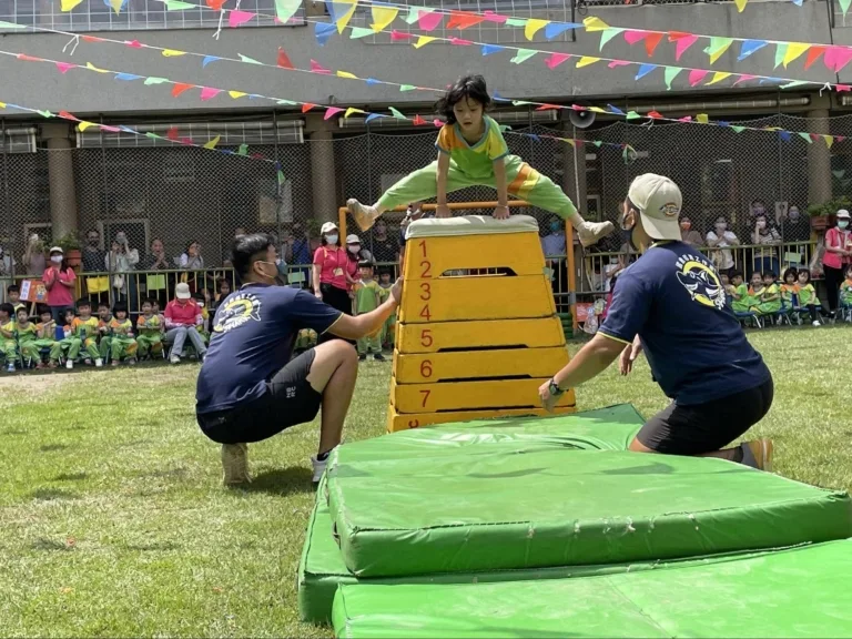 仁和幼兒園跳箱活動精彩剪影