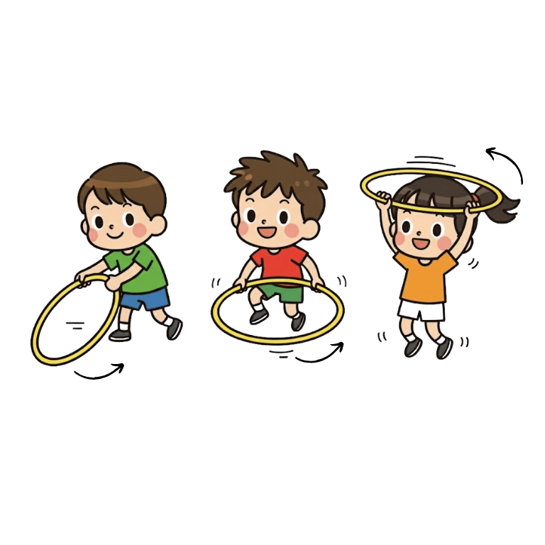 13-17 向前或逆向跳繩