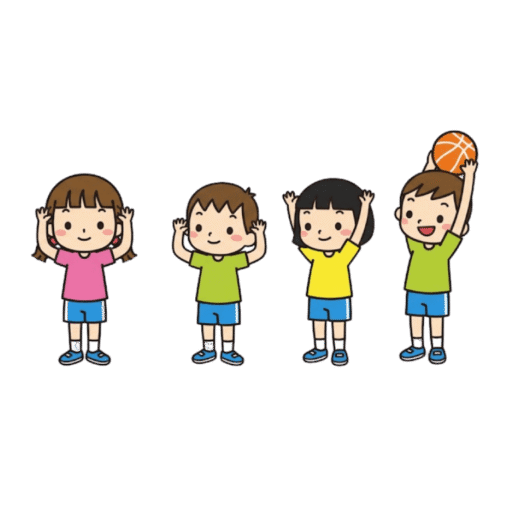 4-23 頭上傳球接力