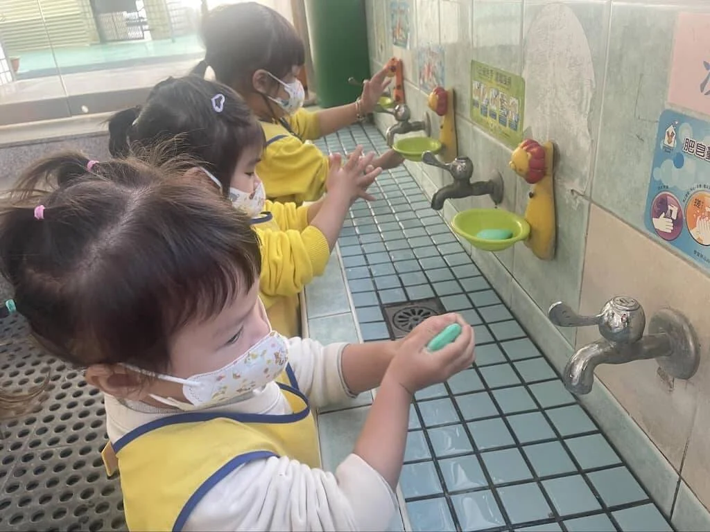 仁和幼兒園幼兒自理能力洗手