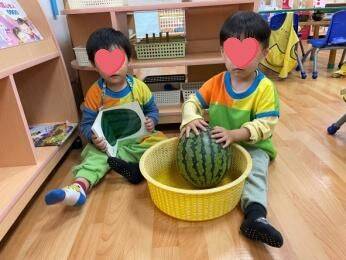 甜甜家幼兒幼兒幼兒我會曉唸西瓜114. 11.28